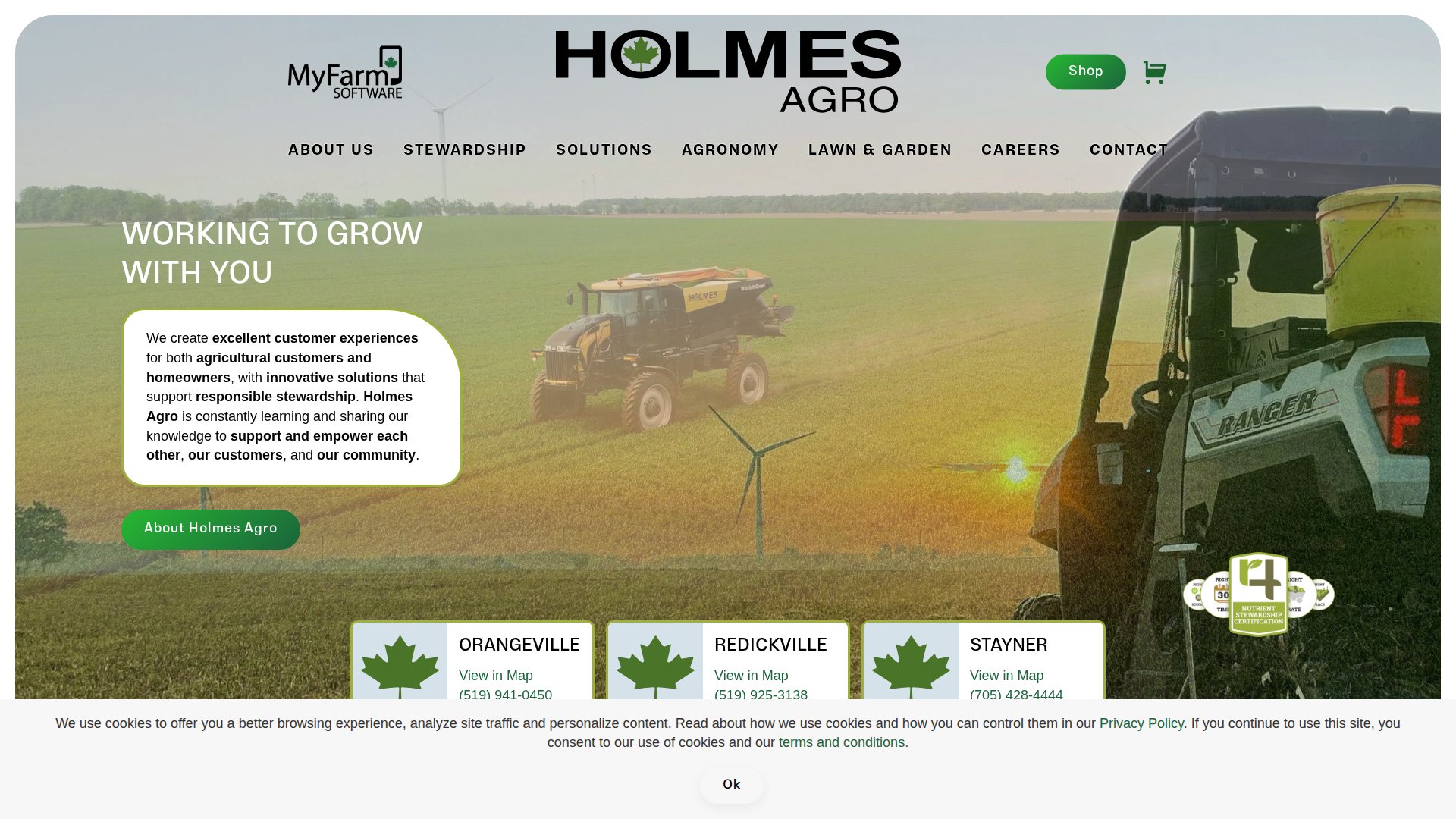Holmes Agro | Agricultural Crop Inputs Retailer