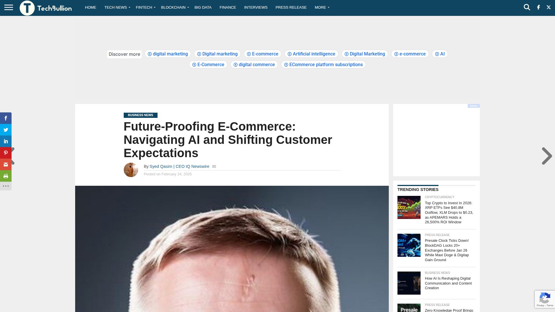 Future-Proofing E-Commerce: Navigating AI and Shifting Customer Expectations