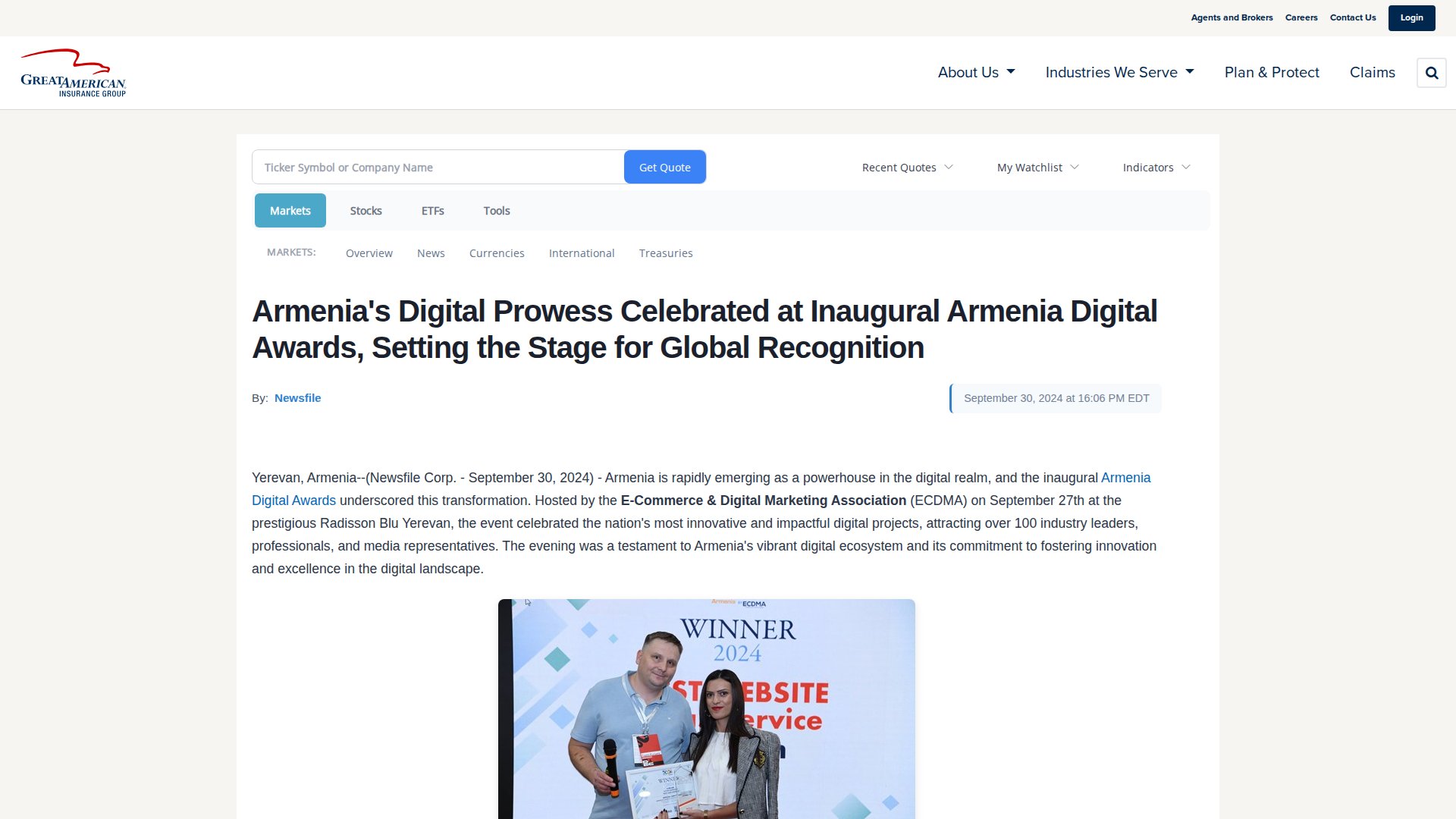 About Us - Great American Insurance Group - Specialty Property & Casualty Insurance