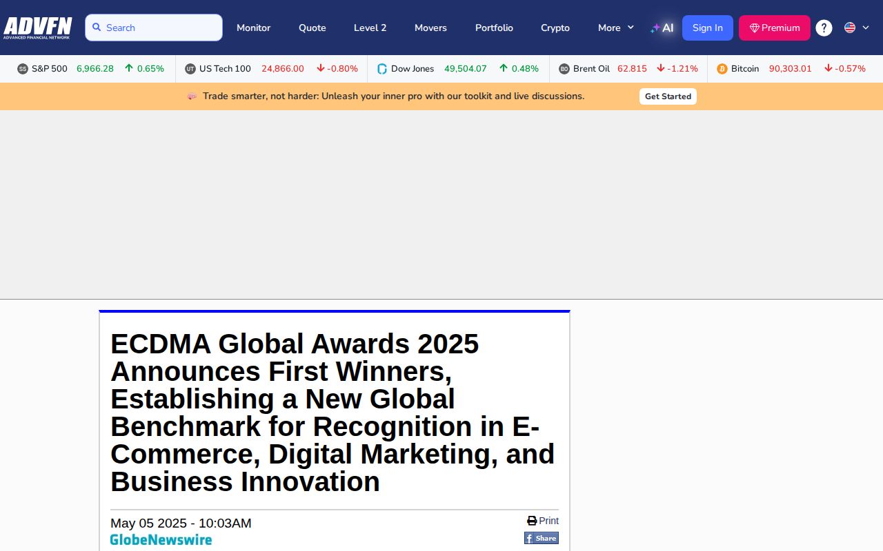 ECDMA Global Awards 2025 Announces First Winners, Establishing a New Global Benchmark for Recognition in E-Commerce, Digital Marketing, and Business Innovation