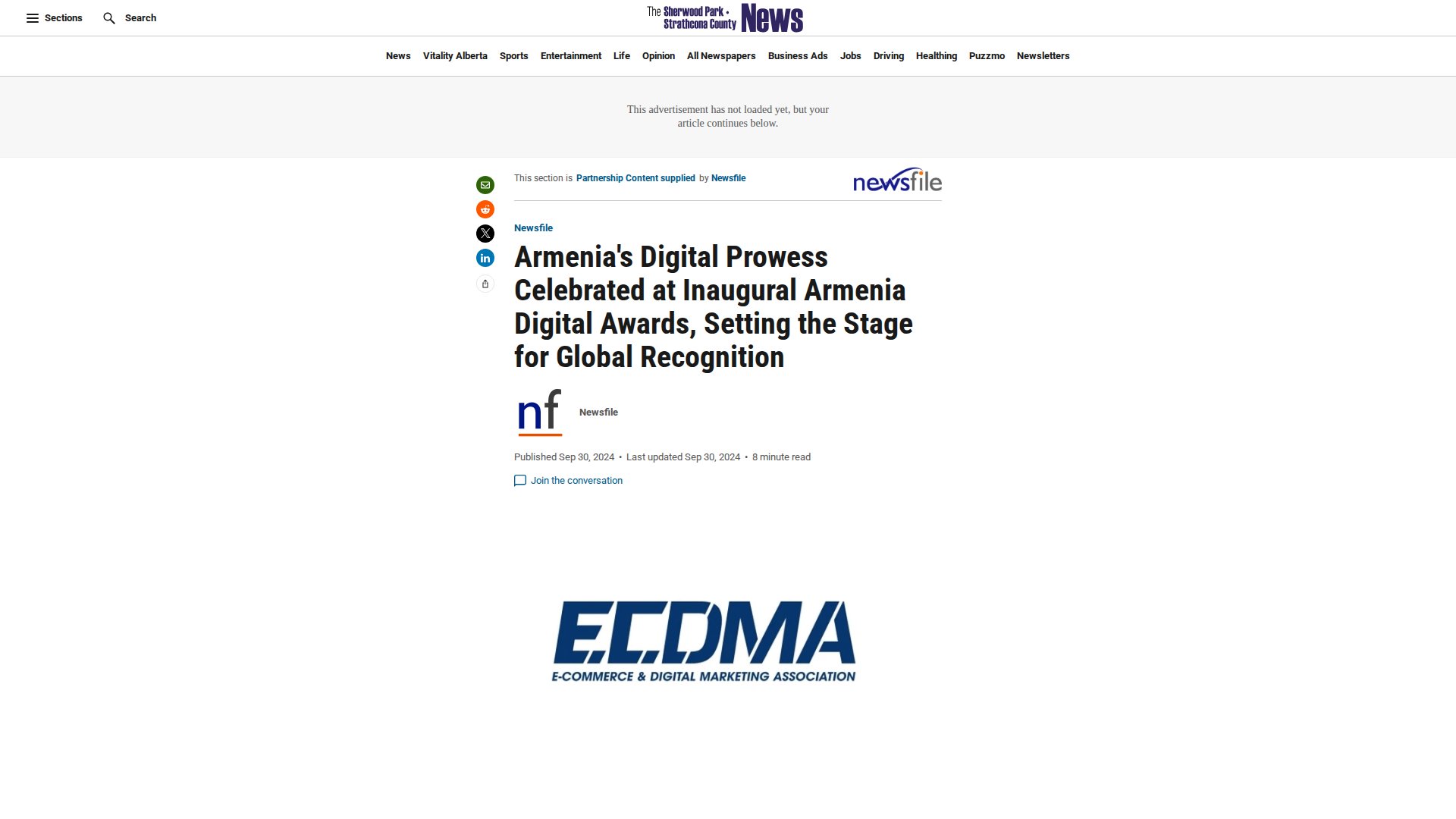 Armenia's Digital Prowess Celebrated at Inaugural Armenia Digital Awards, Setting the Stage for Global Recognition