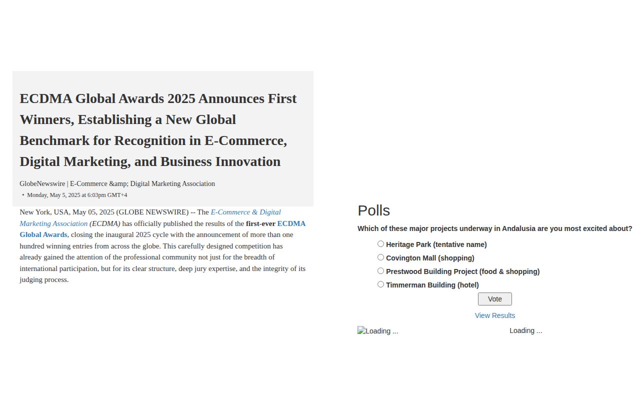ECDMA Global Awards 2025 Announces First Winners, Establishing a New Global Benchmark for Recognition in E-Commerce, Digital Marketing, and Business Innovation