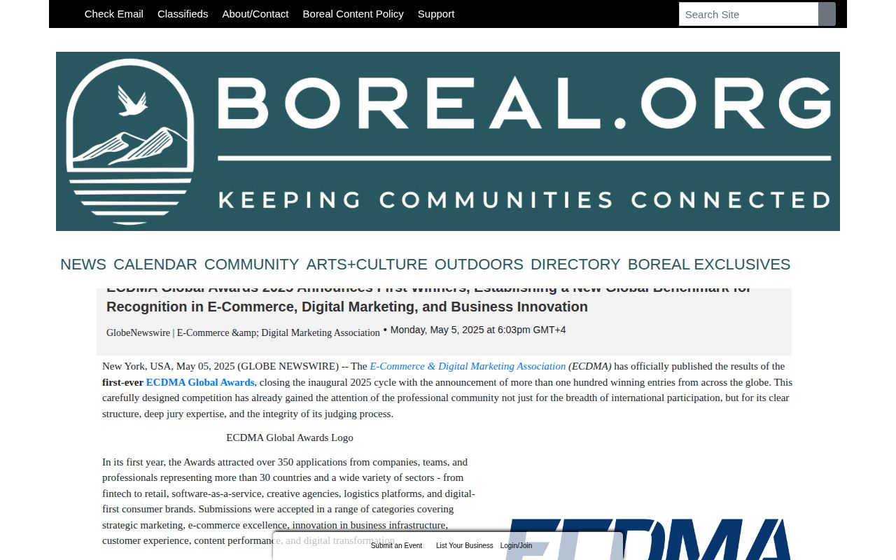 ECDMA Global Awards 2025 Announces First Winners, Establishing a New Global Benchmark for Recognition in E-Commerce, Digital Marketing, and Business Innovation